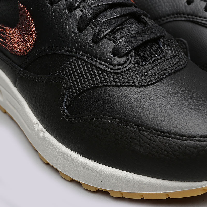 женские черные кроссовки Nike WMNS Air Max 1 PRM 454746-020 - цена, описание, фото 3